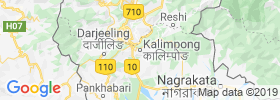 Kalimpong map